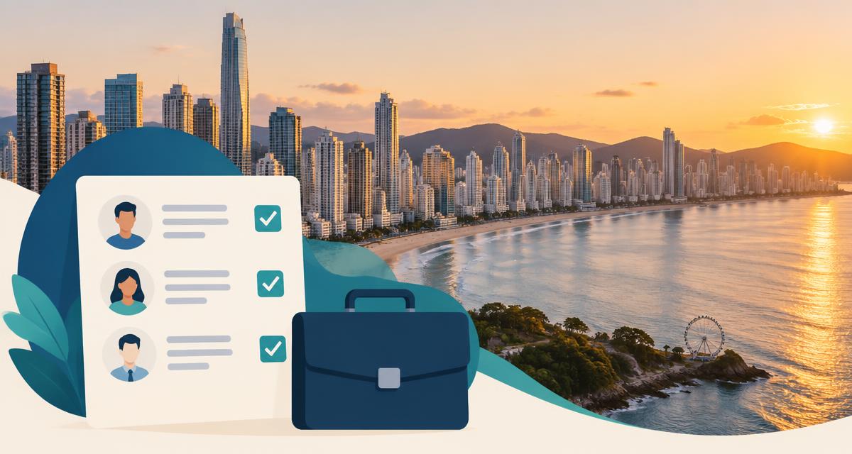 Mercado de trabalho aquece com novas vagas em Joinville, Itapema e Porto Belo